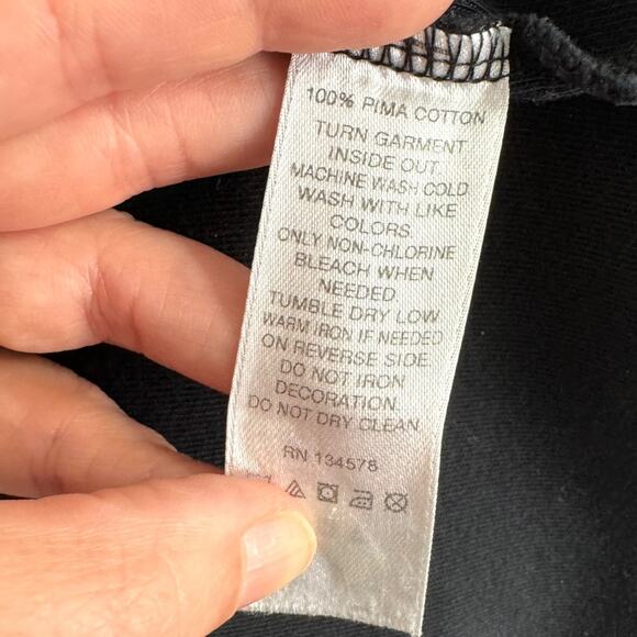 Vineyard Vines Pima Cotton Long Sleeve 1/4 Zip Heavy Jersey Pullover Men's XXL - Picture 8 of 8